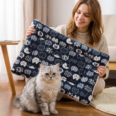 Tapis chauffant pour chaton - L'élégance japonaise dans votre salon