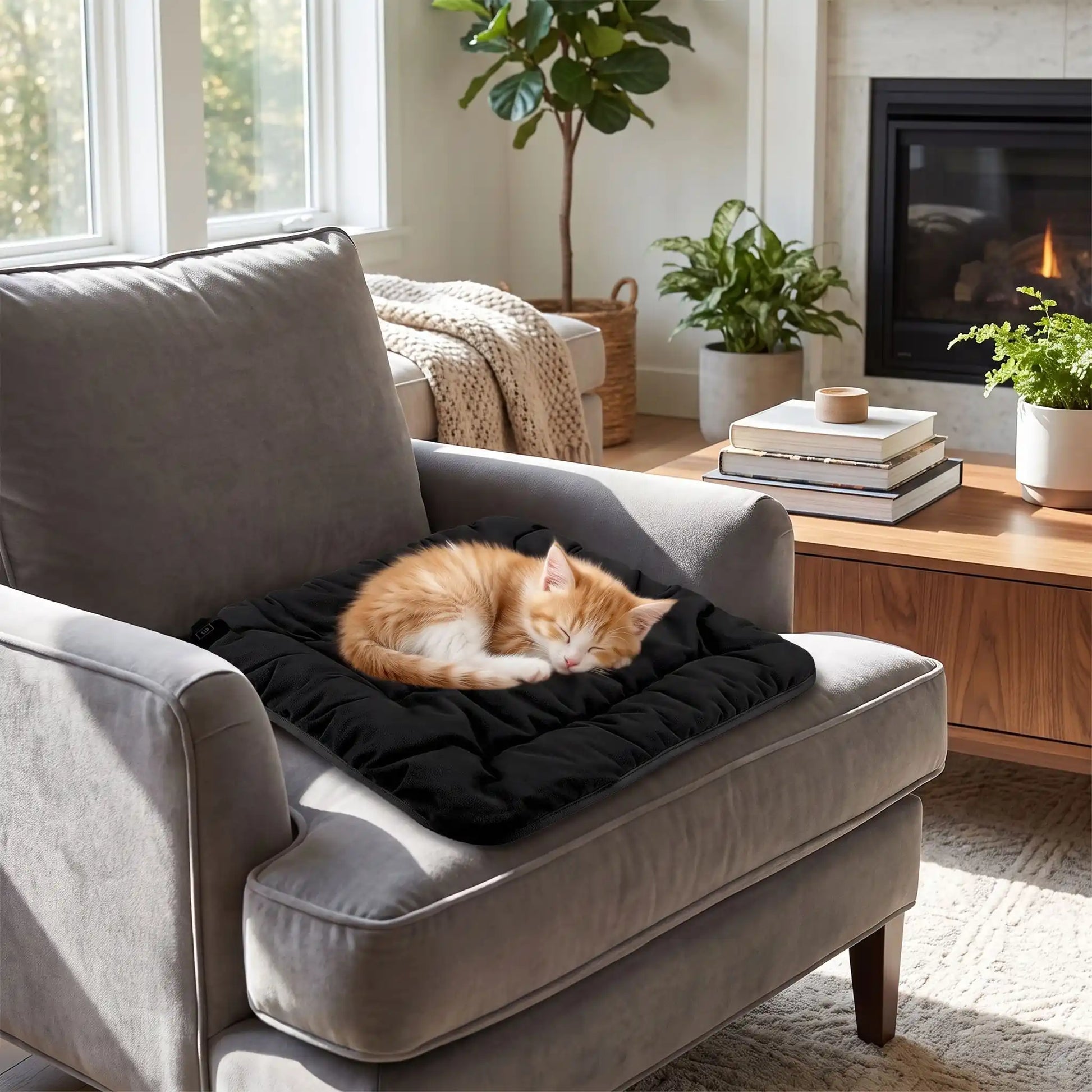 Tapis chauffant pour chaton - La chaleur réconfortante