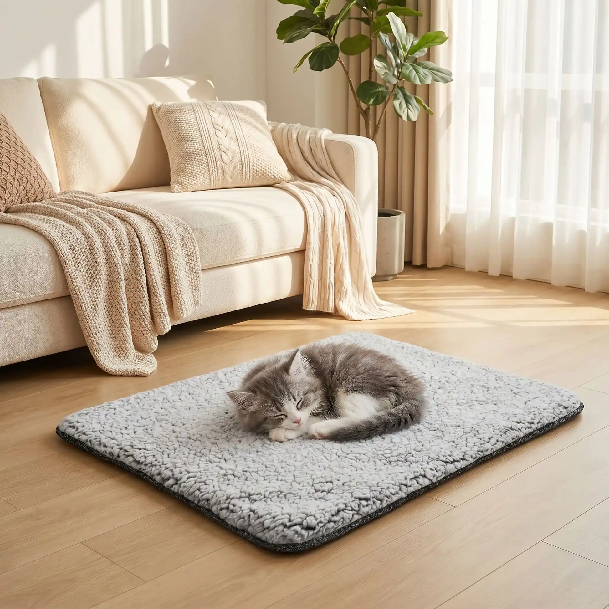 Tapis chauffant pour chaton - Le cocon douillet qu'il mérite