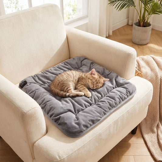 Tapis chauffant pour chaton - Le confort douillet