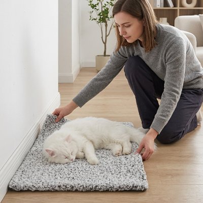 Tapis chauffant pour chaton - Un chat bien reposé est un chat épanoui