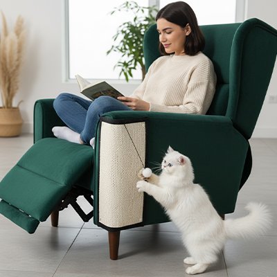Tapis griffoir pour chat - Juste une cohabitation sereine et respectueuse