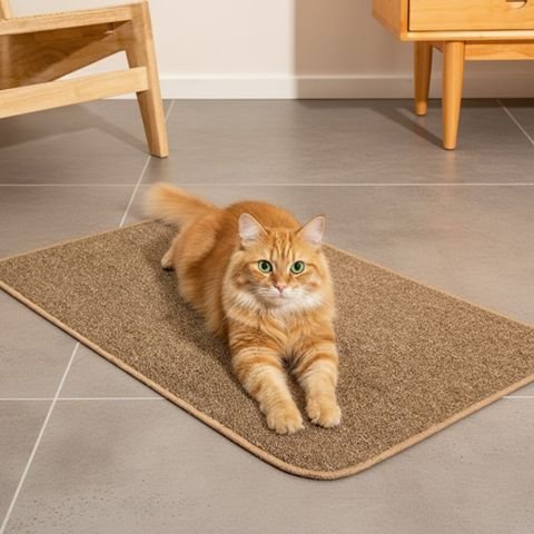 Tapis griffoir pour chat - L'alternative irrésistible que votre chat préférera toujours