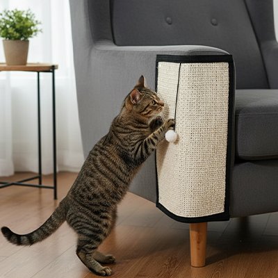 Tapis griffoir pour chat - Préservez l'esthétique sans sacrifier le bien-être félin