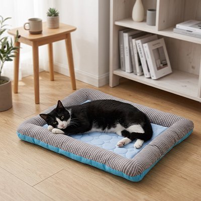 Tapis rafraichissant chat - Fini les nuits agitées à chercher le coin frais