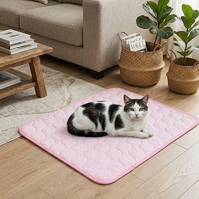 Tapis rafraichissant chat - Finies les griffures sur vos meubles préférés