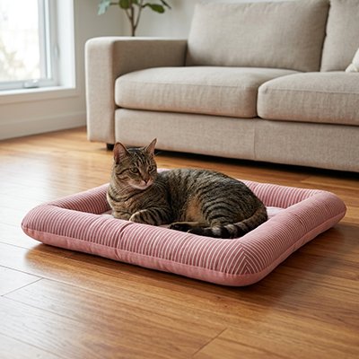 Tapis rafraichissant chat - L'air circule naturellement