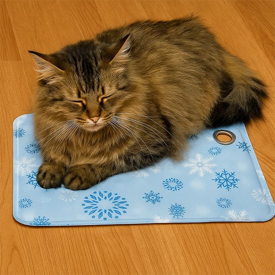 Tapis rafraichissant chat - Entretien simple
