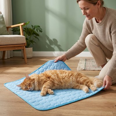 Tapis rafraichissant chat - La simplicité pour votre temps et votre énergie