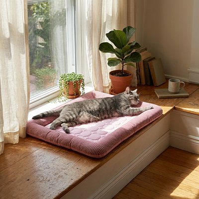 Tapis rafraichissant chat - Le territoire personnel qui respecte les instincts naturels de votre ami félin
