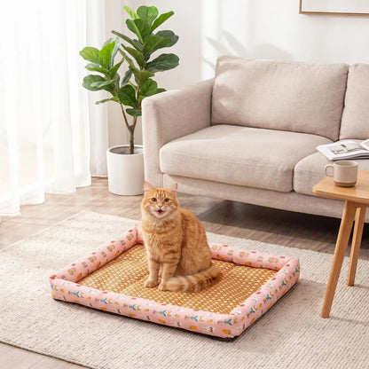 Tapis rafraichissant chat - Pur bonheur et pure fraîcheur