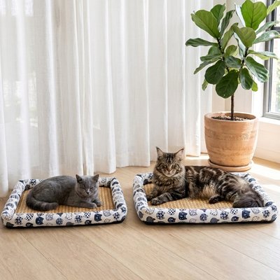 Tapis rafraichissant chat - Praticité et esthétique