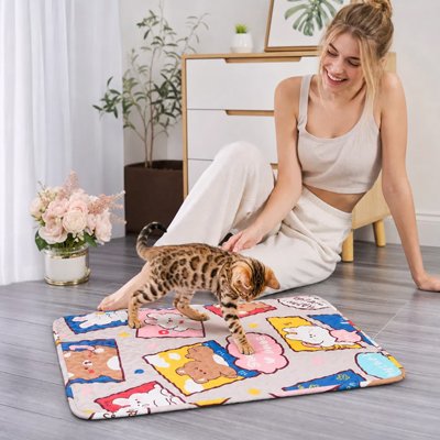 Tapis rafraichissant chat - Un design qui harmonise votre décoration
