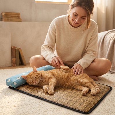 Tapis rafraichissant chat - Entretien simple