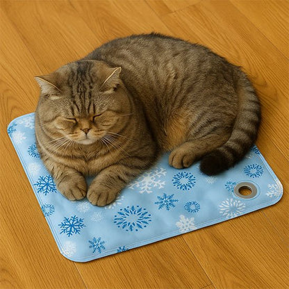 Tapis rafraichissement chat - L'hesthétique bien pensée