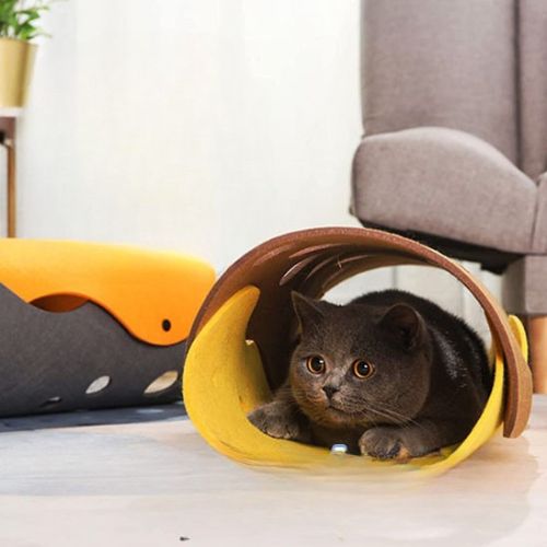 Tunnel pour chat - Noir