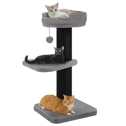 Arbre à chat en bois - GRANDGRATTOIRACHAT™ - CHATS