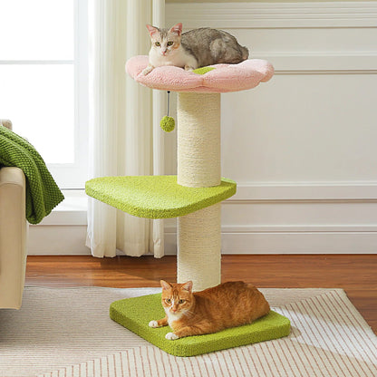 Arbre à chat en bois - GRANDGRATTOIRACHAT™ - CHATS
