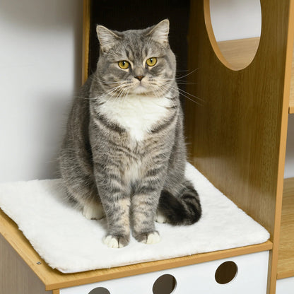 Arbre à chat en bois - GRATTOIRENBOISPOURCHAT™ - CHATS