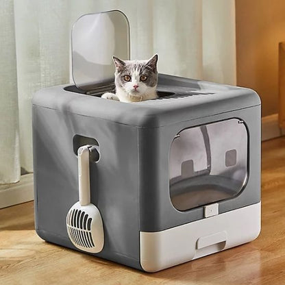 Bac à litière chat - COUVERCLACHAT™ - CHATS