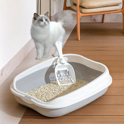 Bac à litière pour chat - ANTIECLABOUSSURESCHAT™ - CHATS