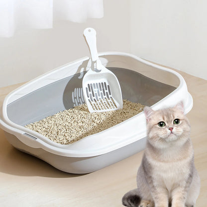 Bac à litière pour chat - ANTIECLABOUSSURESCHAT™ - CHATS