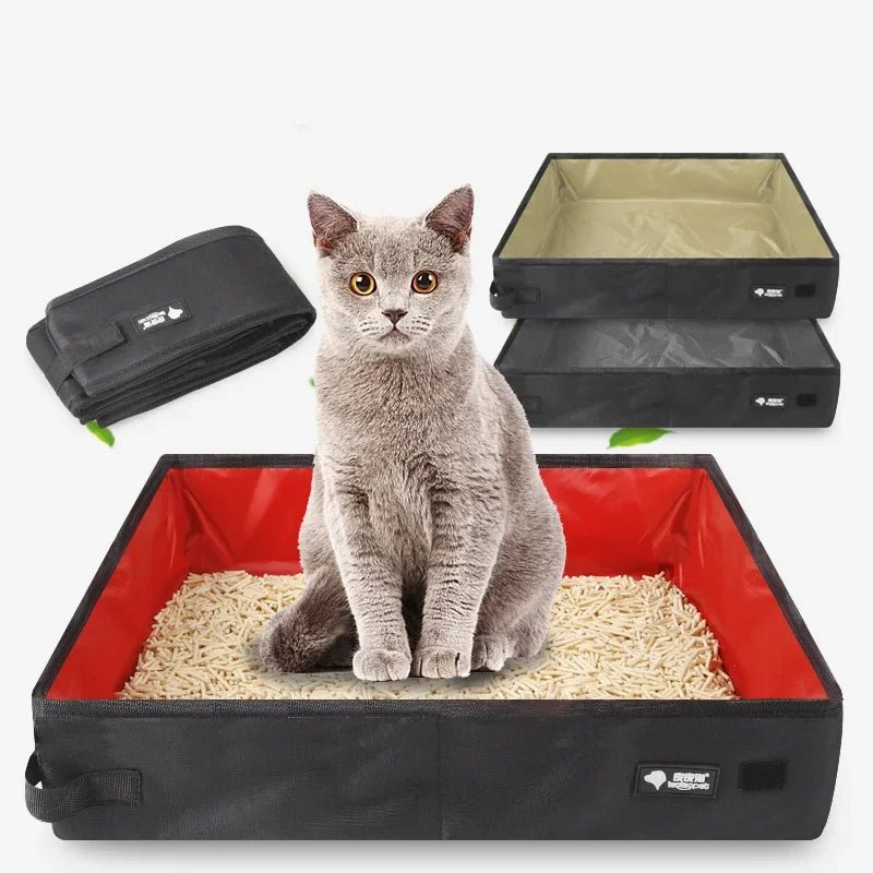 Bac pour litière chat - PORTABLEPOURCHAT™ - CHATS