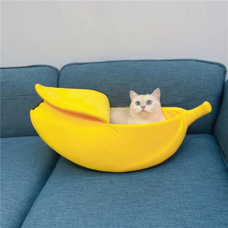 BANANACHAT™ - Panier chat en forme de banane - CHATS