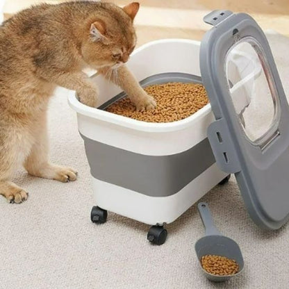Boite à croquettes pour chat - BOITACROQUETTEPOURCHAT™ - CHATS
