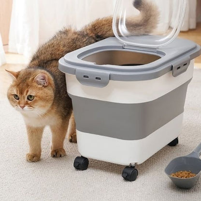 Boite à croquettes pour chat - BOITACROQUETTEPOURCHAT™ - CHATS