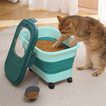 Boite à croquettes pour chat - BOITACROQUETTEPOURCHAT™ - CHATS