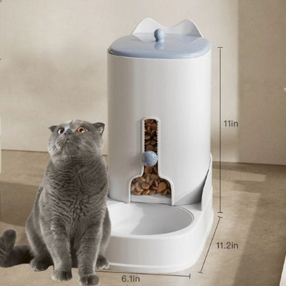 Distributeur de croquettes pour chat - ALIMENTATIONAUTOMATICPOURCHAT™ - CHATS