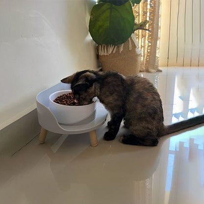 Gamelle chat surélevée - DOUBLEBOLSPOURCHAT™ - CHATS