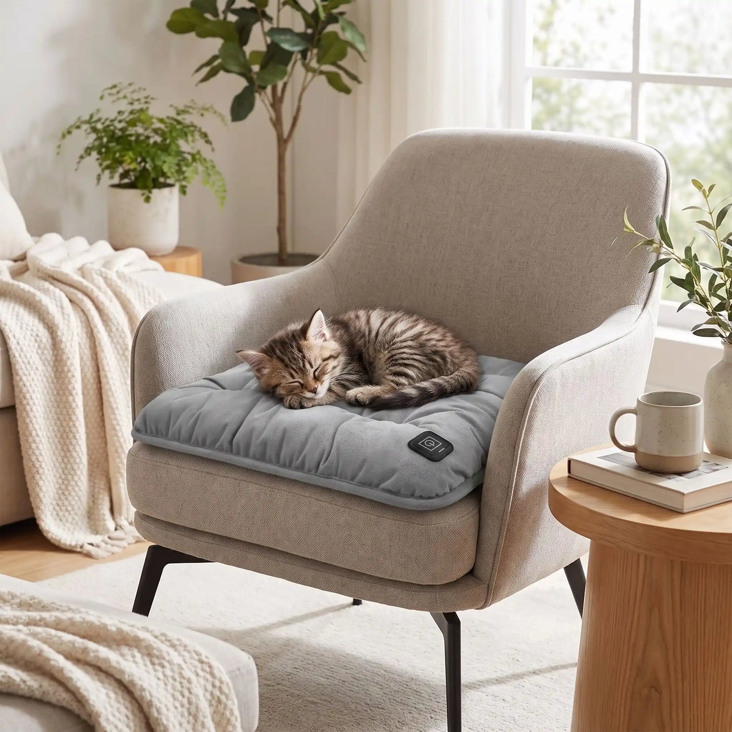 Tapis chauffant pour chaton - USB'3'TEMPÉRATURES