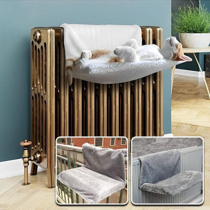 Hamac radiateur pour chat - Mobilité assurée