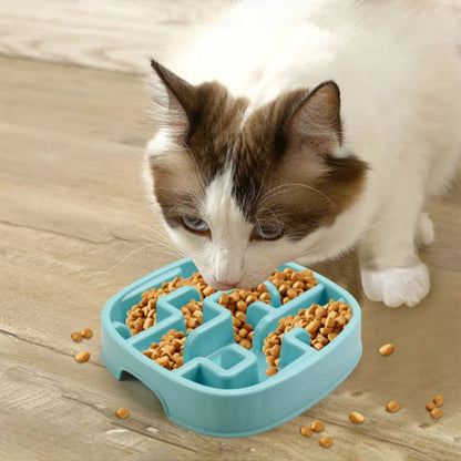 Gamelle anti glouton chat - ICI'MANGE'LEMINOU™