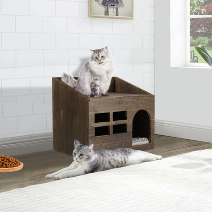 Maison pour chat - LITENBOISPOURCHAT™ - CHATS