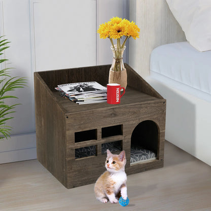Maison pour chat - LITENBOISPOURCHAT™ - CHATS