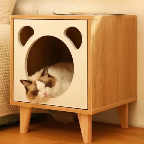 Maisonnette pour chat - TABLEDENUITPOURCHAT™ - CHATS