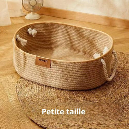 Panier en osier pour chat - LITJAPONAISPOURCHAT™ - CHATS