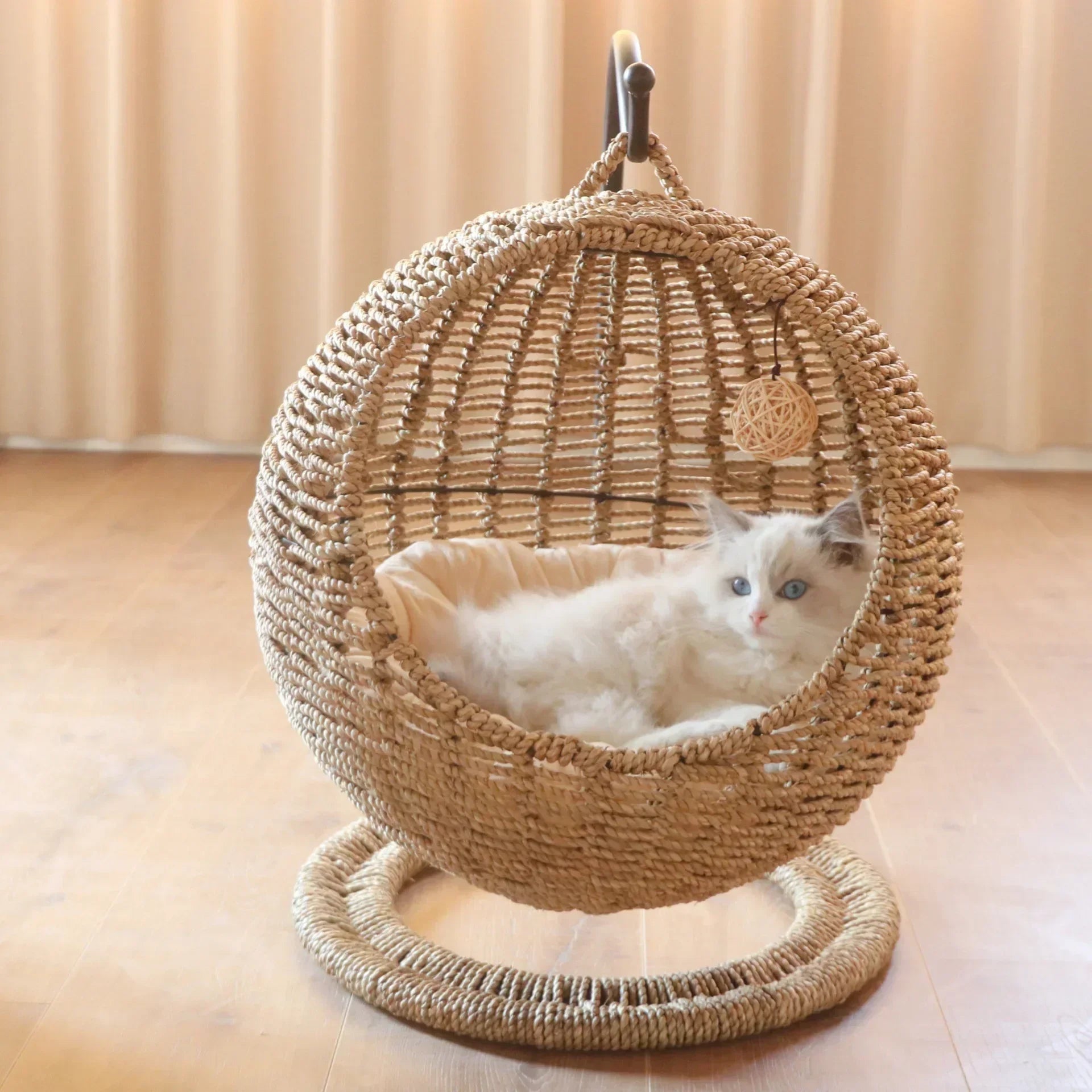 Panier en osier pour chat - NIDETEPOURCHAT™ - CHATS