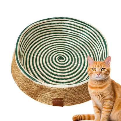 Panier osier chat - LITISSEPOURCHAT™ - CHATS