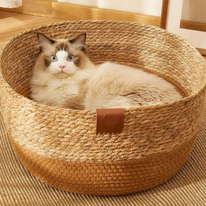 Panier osier chat - LITISSEPOURCHAT™ - CHATS